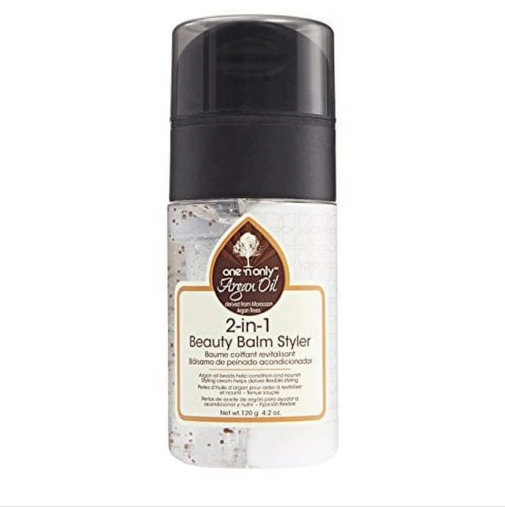 One 'n Only Argan Oil 2-in-1 Beauty Balm Styler New 4.2 Oz